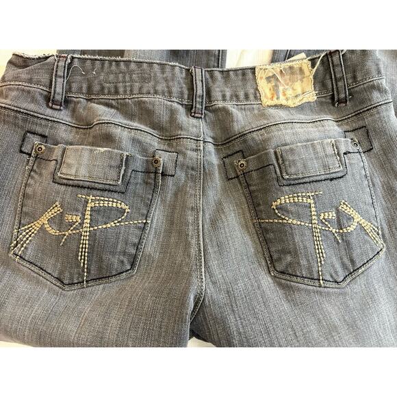 C7P Jeans Bootcut Women's Juniors Size 5 GUC Gray - Picture 5 of 5